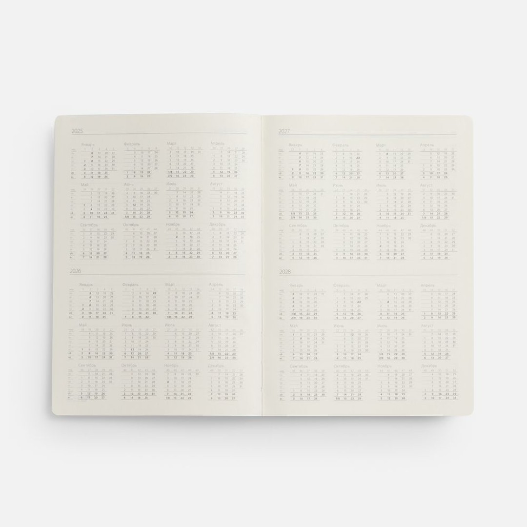 Ежедневник Urban Metal, недатированный, оранжевый