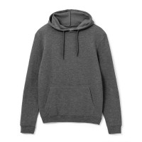 Толстовка с капюшоном Snake II черный меланж, XXL