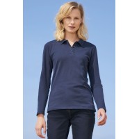 Рубашка поло женская с длинным рукавом Perfect LSL Women зеленое яблоко, S