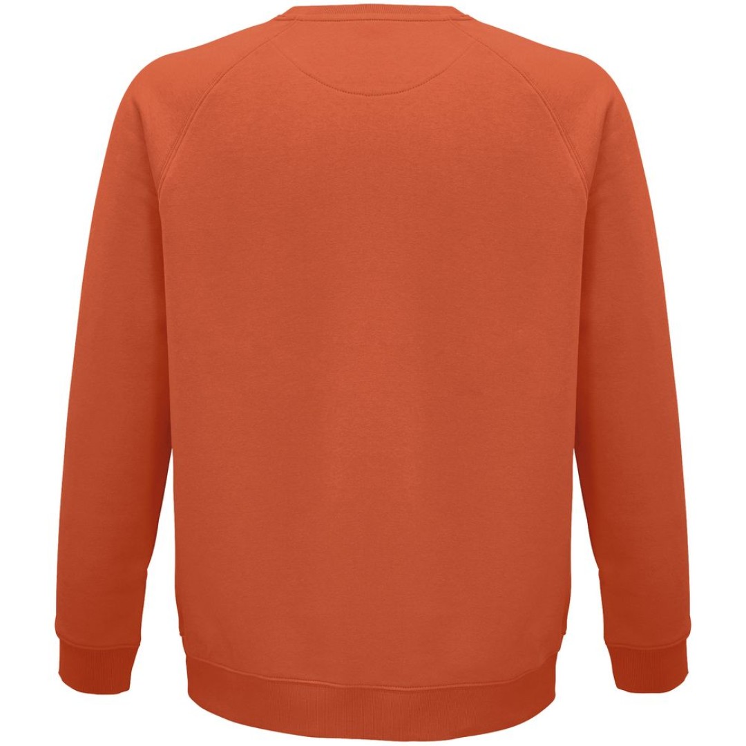 Свитшот унисекс Space, оранжевый, M