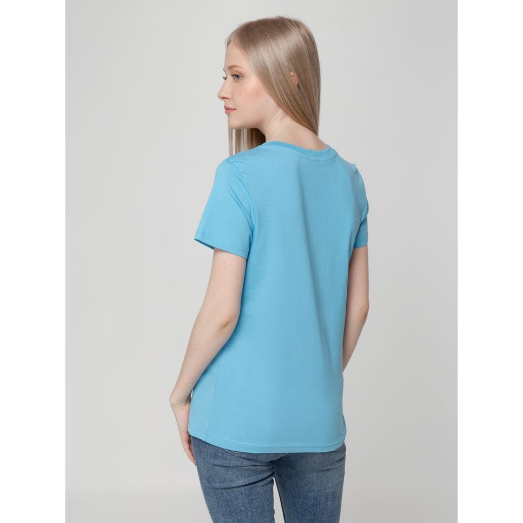Футболка женская T-bolka Lady, голубая