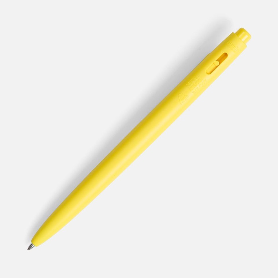 Ручка шариковая Prodir DS11 PMP, желтая
