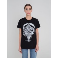 Футболка «Летучий Голландец», черная, XS