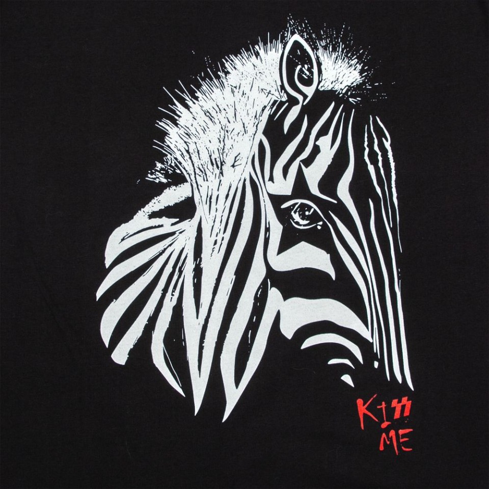 Футболка мужская «Арт-рокстар. Kiss Me», черная, S