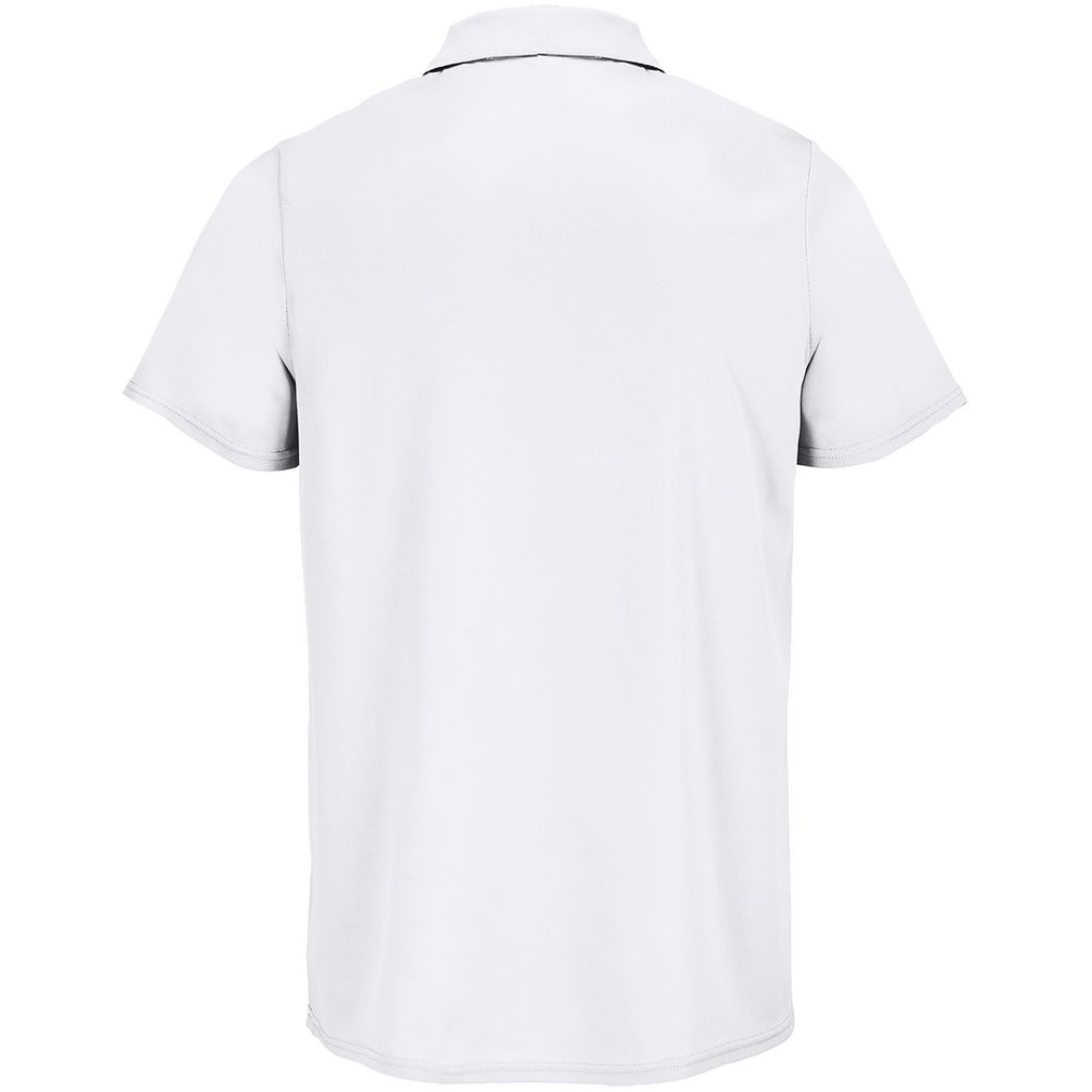 Рубашка поло унисекс Pitcher, белая, размер XS
