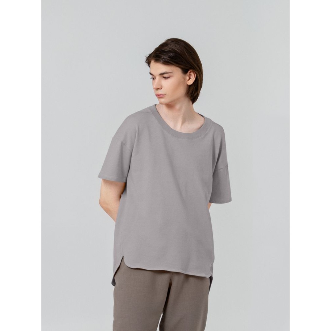 Футболка унисекс Kosmos 1.0, серая, S