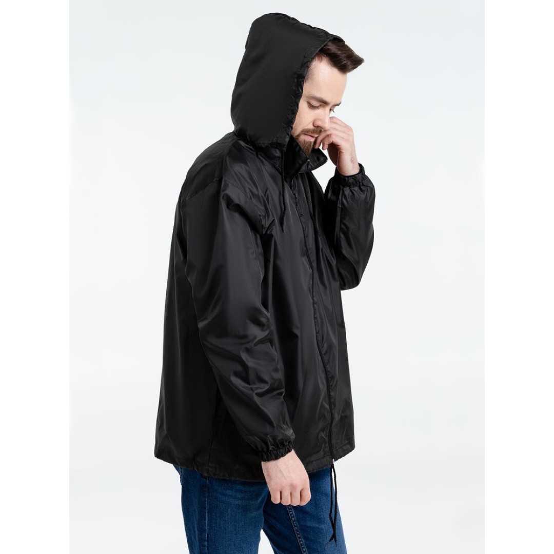 Ветровка унисекс Shift черная, M