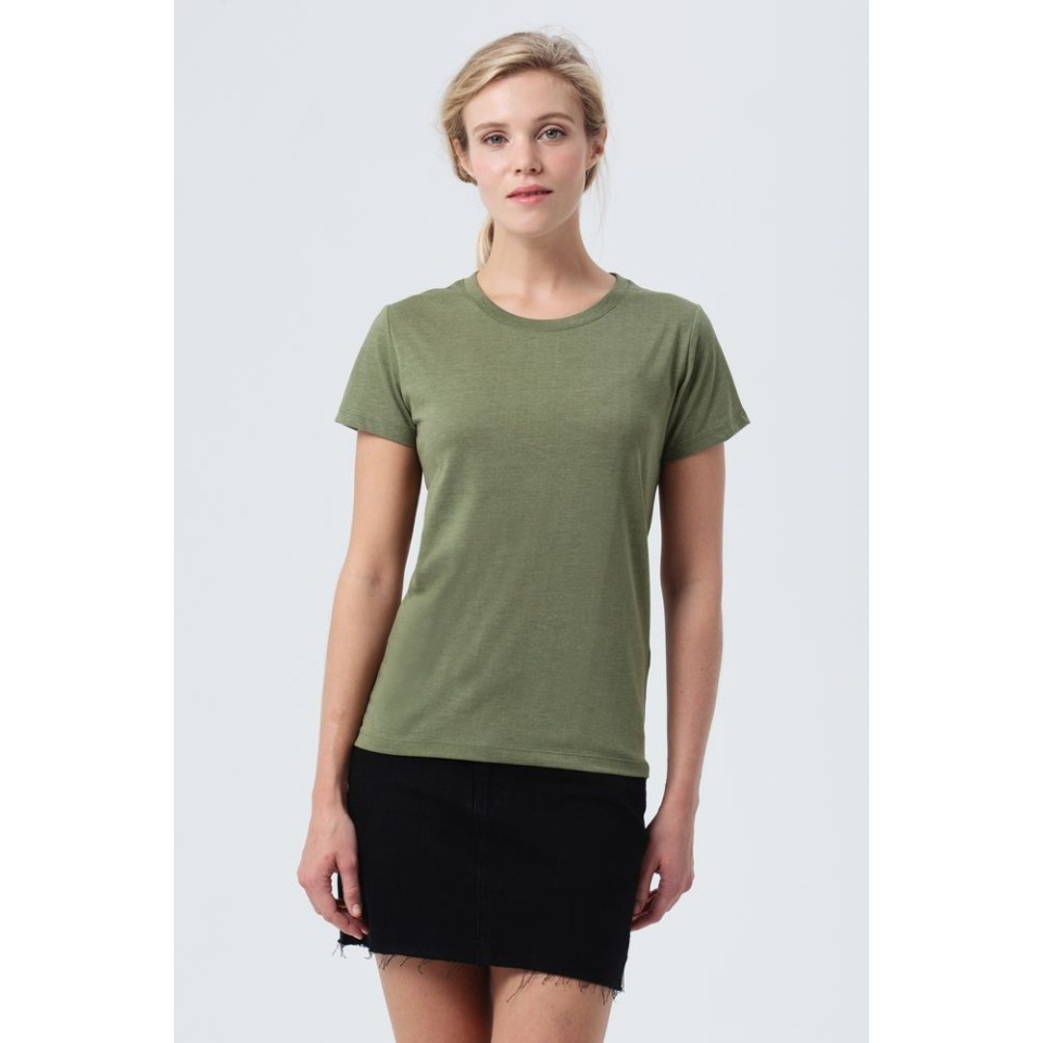 Футболка женская Regent Fit Women меланж хаки, XXL
