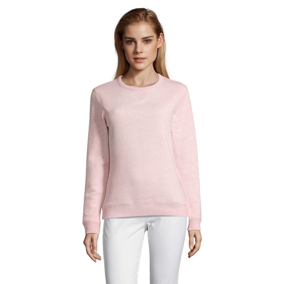 Толстовка женская Sully Women, розовый меланж, S