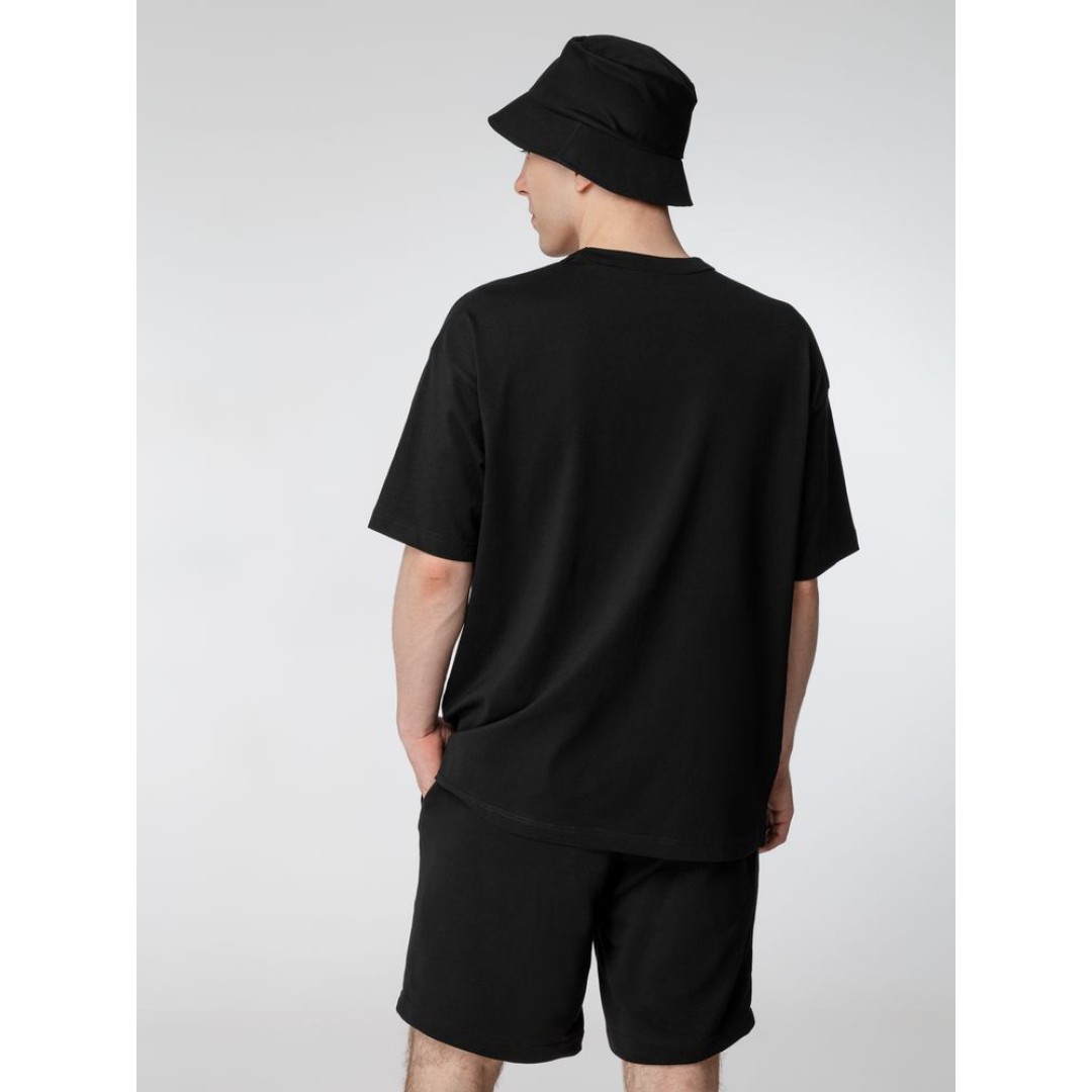 Футболка оверсайз мужская Boxy Men, черная, размер XL