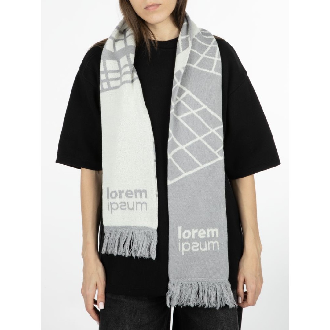 Шарф на заказ Tricksy Classic Fint, M, полушерсть