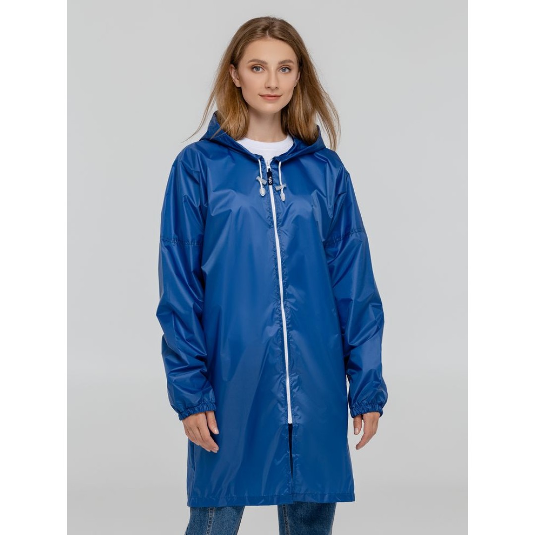 Дождевик «Всемирный потом», ярко-синий, M