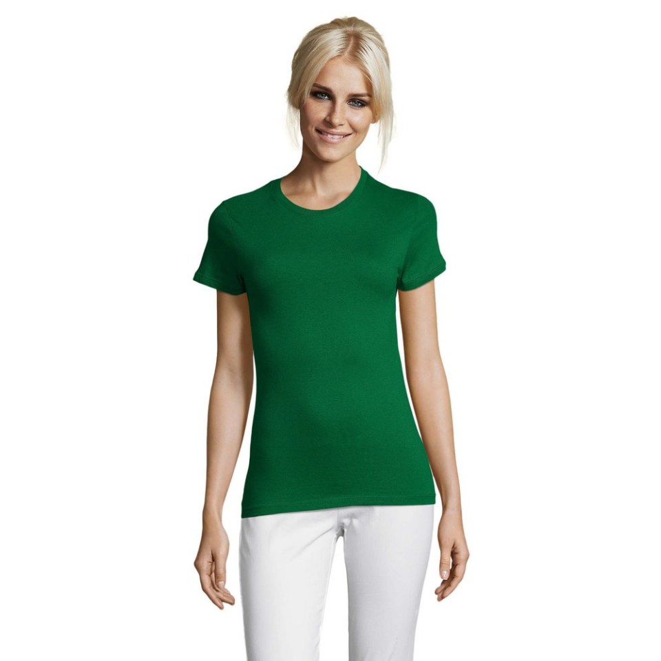 Футболка женская Regent Women ярко-зеленая, XXL