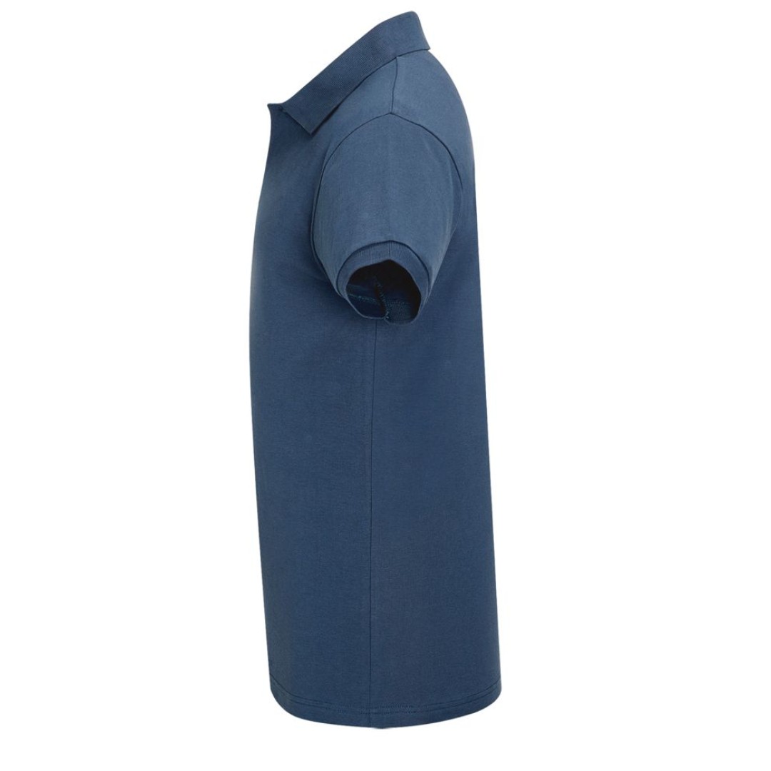 Рубашка поло мужская Perfect Men синий джинс, 3XL