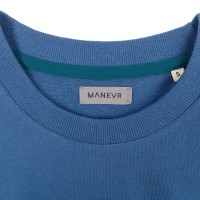 Футболка унисекс Kosmos 1.0, синяя, S