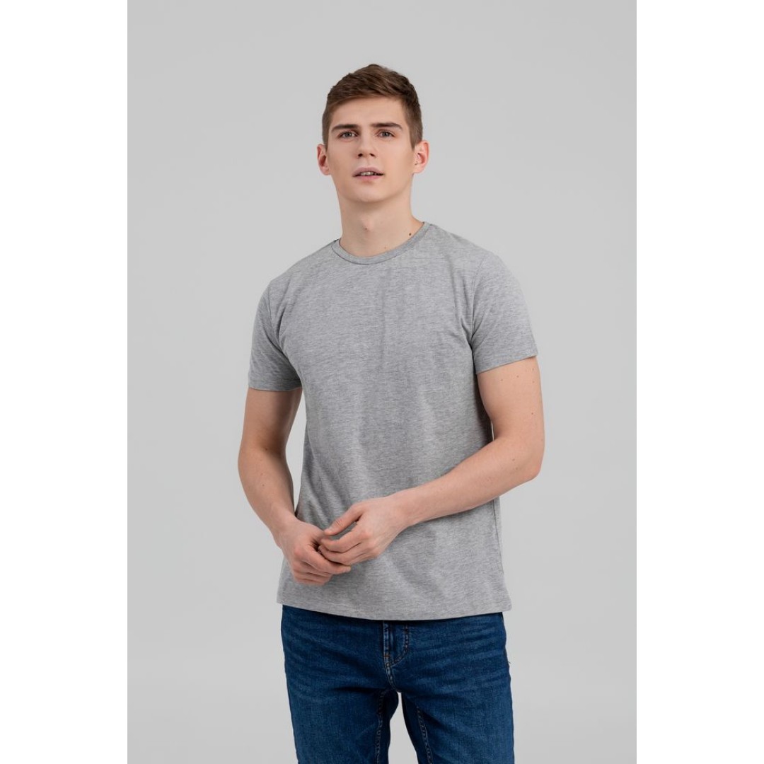 Футболка T-bolka 160 Original серый меланж, XXS