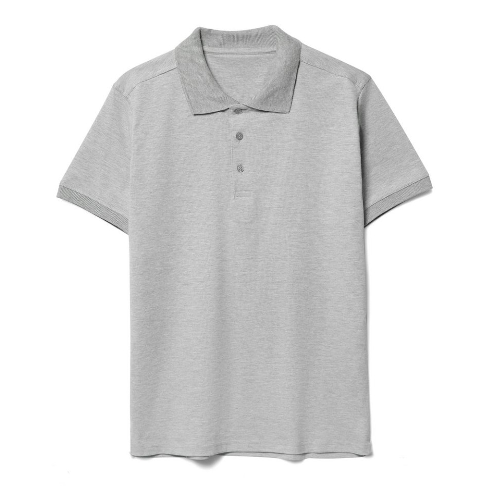 Рубашка поло мужская Virma Stretch, серый меланж, XXL