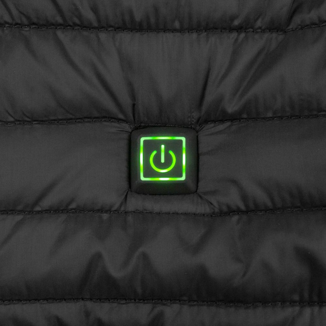 Куртка с подогревом Thermalli Meribell черная, S