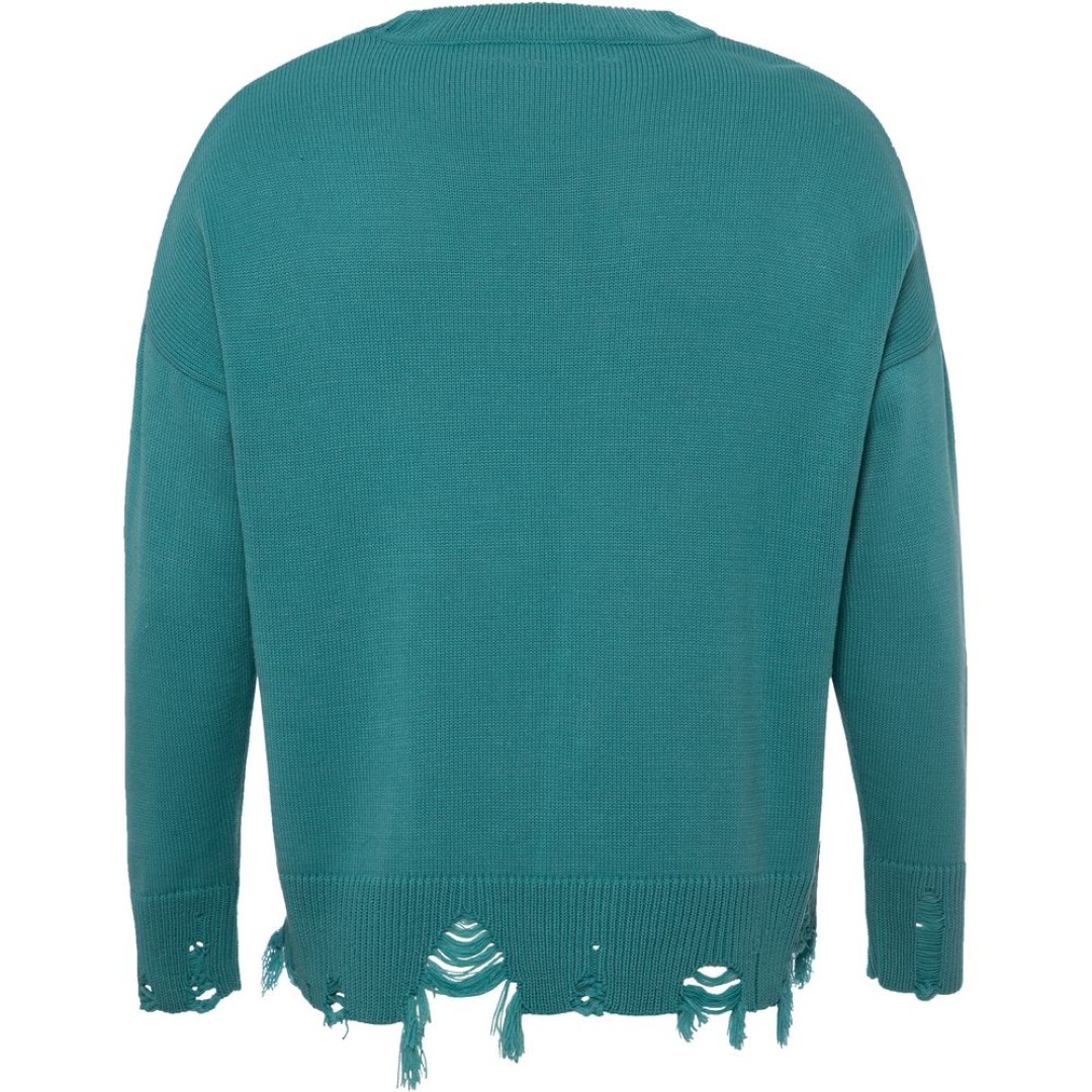 Свитер оверсайз Tricksy Net Grunge на заказ, акрил