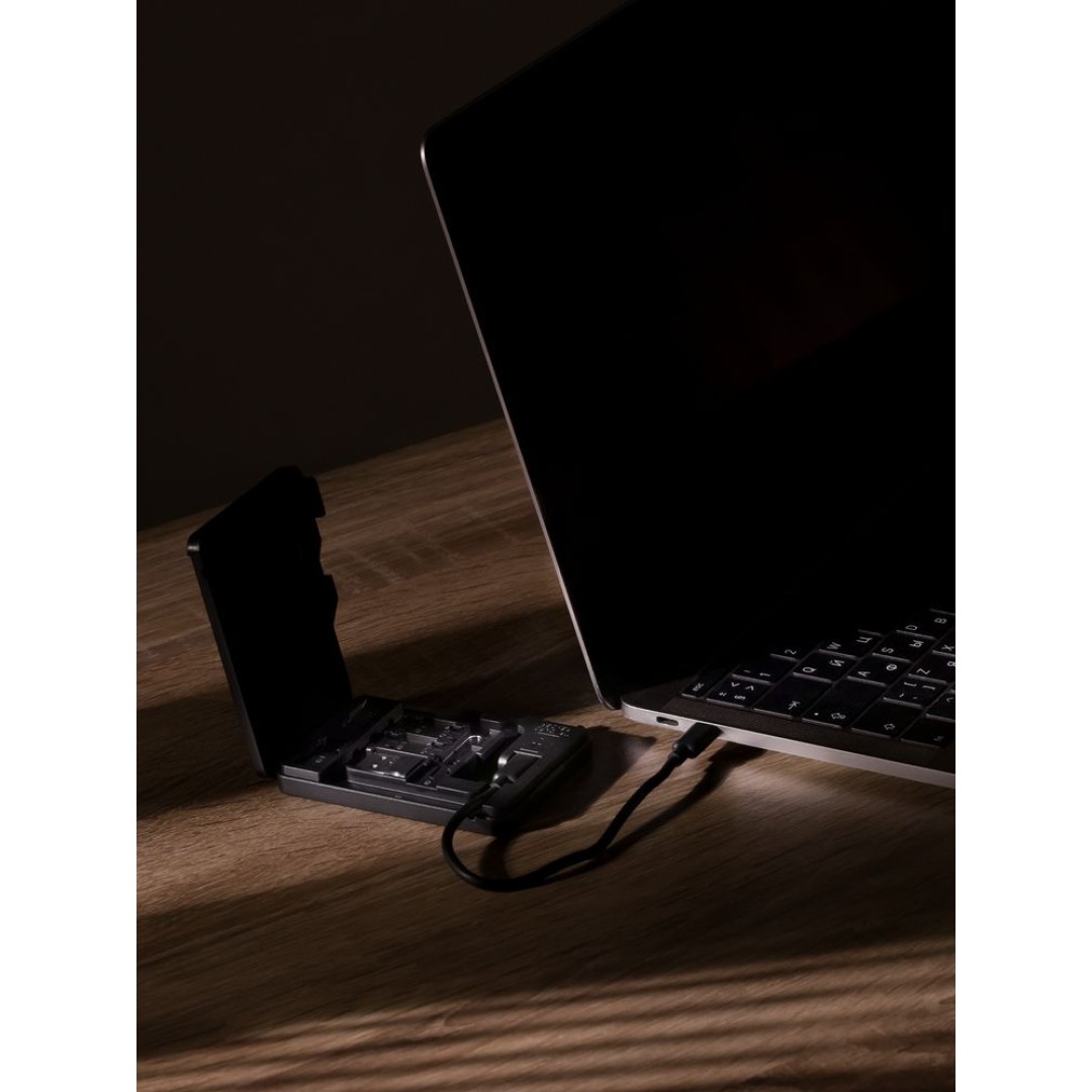 Футляр для карт памяти и SIM-карт Multitask, черный