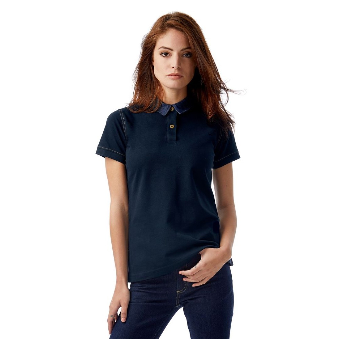 Рубашка поло женская DNM Forward бордовая, XL