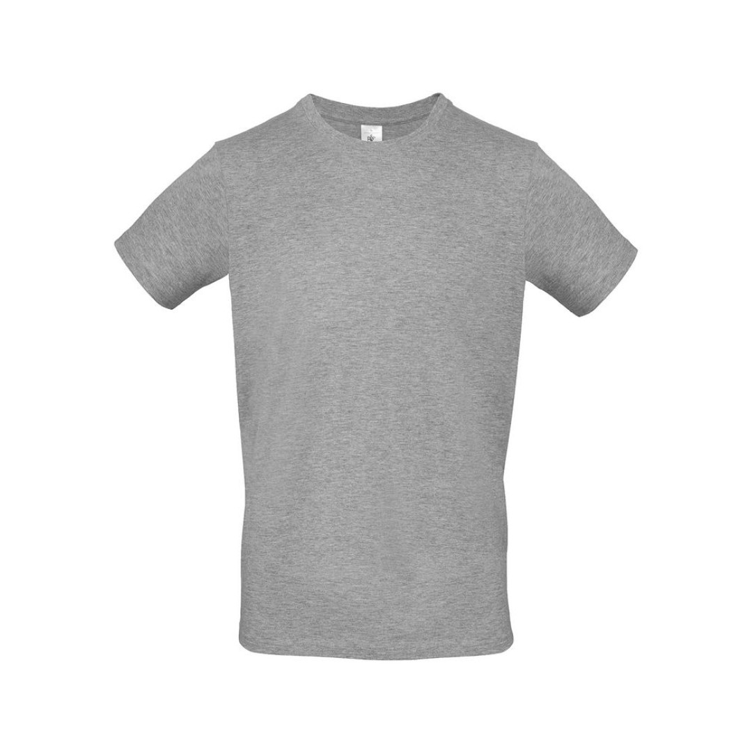 Футболка мужская E150, серый меланж