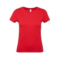 Футболка E150 женская красная, L