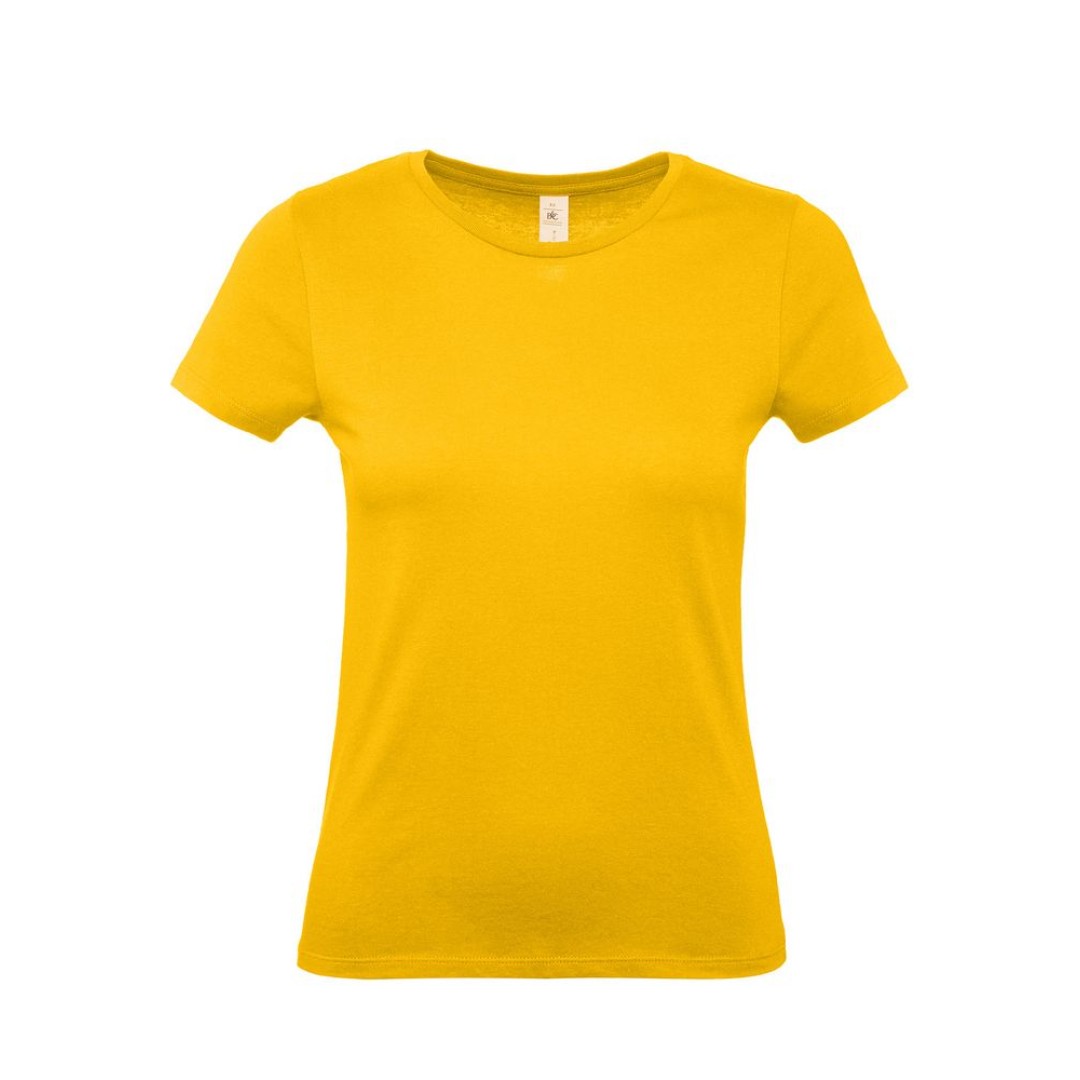 Футболка женская E150, желтая