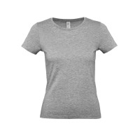 Футболка E150 женская серый меланж, S
