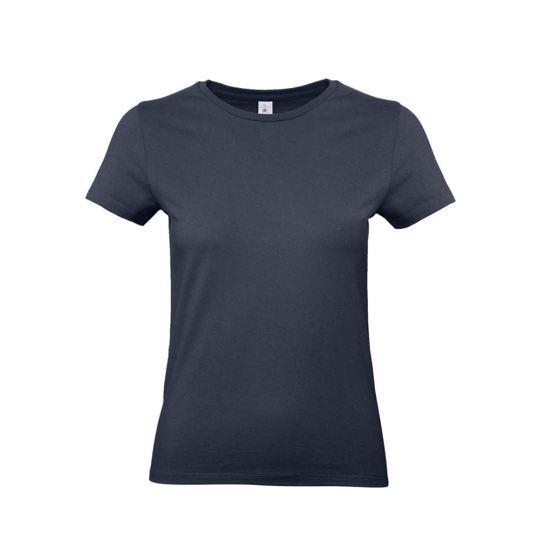 Футболка E190 женская темно-синяя, XL