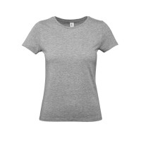 Футболка E190 женская серый меланж, L