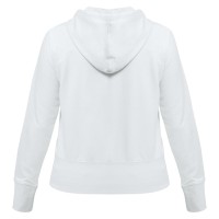 Толстовка женская Hooded Full Zip белая