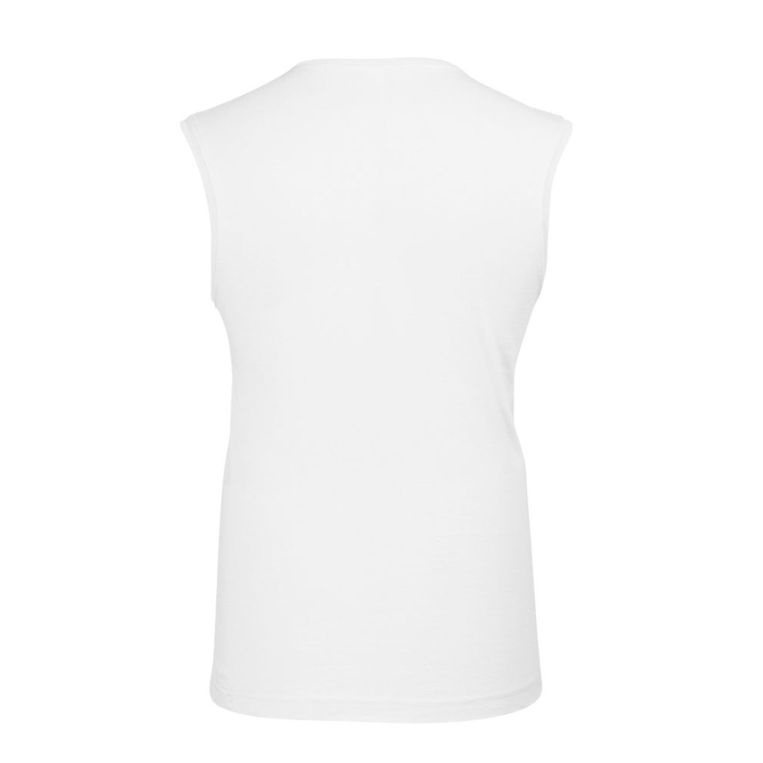 Футболка мужская без рукавов Jazzy 170, белая