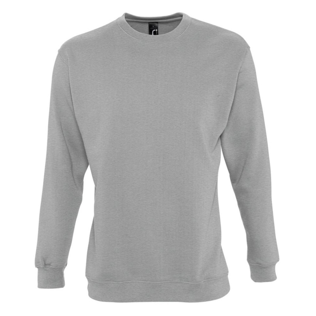 Толстовка New Supreme 280 серый меланж, XS