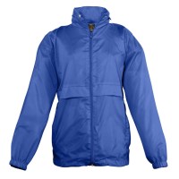 Ветровка детская Surf Kids, ярко-синяя, на рост 106-116 см (6 лет)