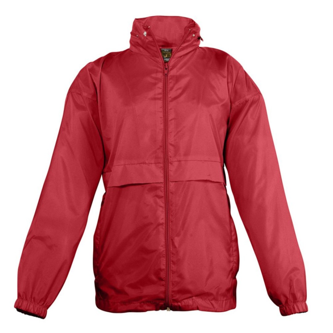 Ветровка детская Surf Kids, красная, на рост 130-140 см (10 лет)