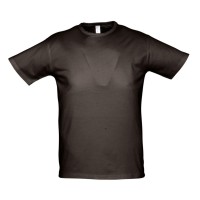 Футболка мужская Milano 190 темно-коричневая (шоколад), XXL