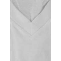 Футболка мужская с глубоким V-обр. вырезом Master 150, белая, S