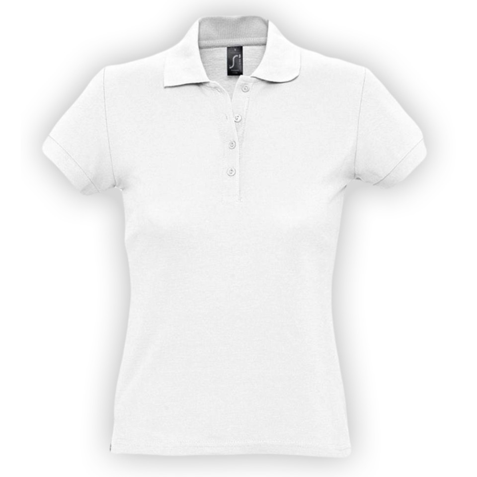 Рубашка поло женская Passion 170 белая, XL