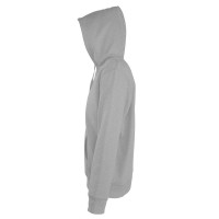 Толстовка мужская на молнии с капюшоном Seven Men 290, серый меланж, S