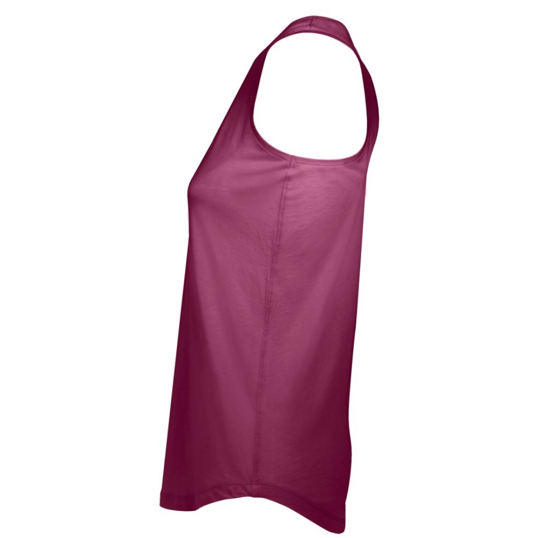 Майка женская Moka 110, темно-розовая (малиновая), M