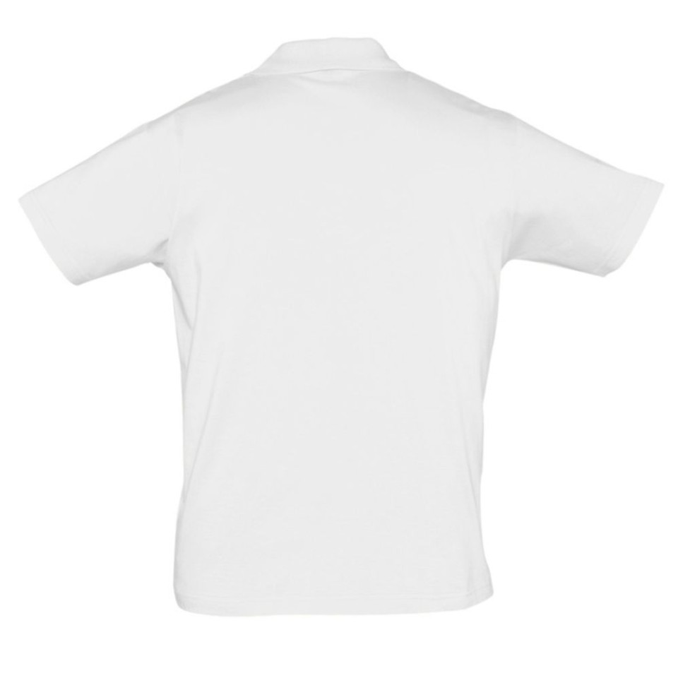 Рубашка поло мужская Prescott men 170 белая, M