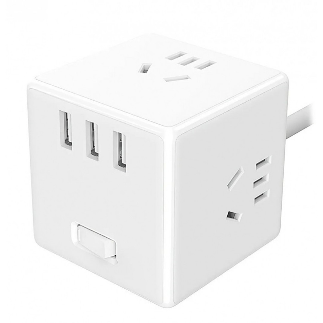 Разветвитель Xiaomi Mijia Rubik's Cube Converter (MJCXB3-02QM)