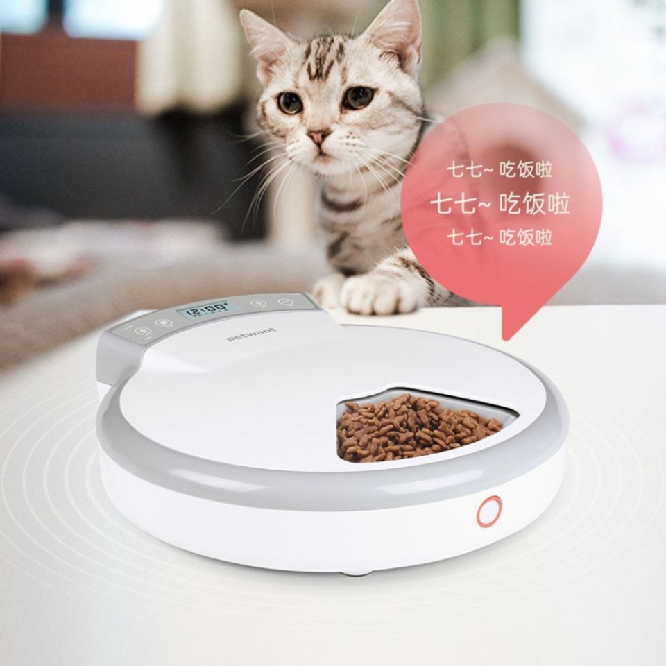 Автоматическая кормушка животных Xiaomi Petwant Dry And Wet Grain Feeder PF-105