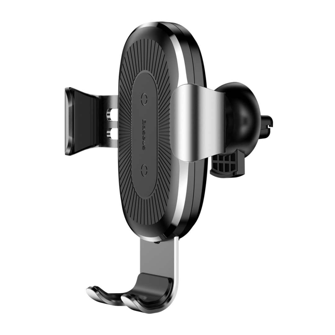 Автомобильный держатель с беспроводной зарядкой Baseus Osculum Type Wireless Charger Gravity Car Mount (WXYL-A01)