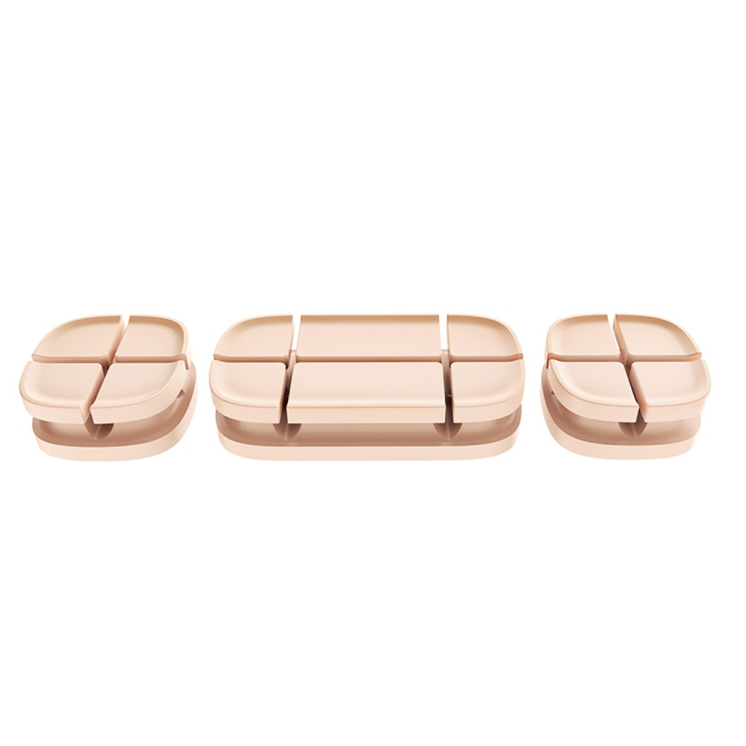 Держатель для проводов Baseus Cross Peas Cable Clip (ACTDJ-01)
