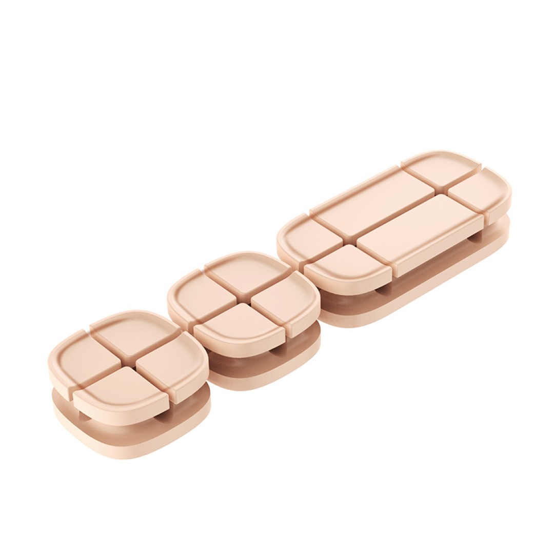 Держатель для проводов Baseus Cross Peas Cable Clip (ACTDJ-01)