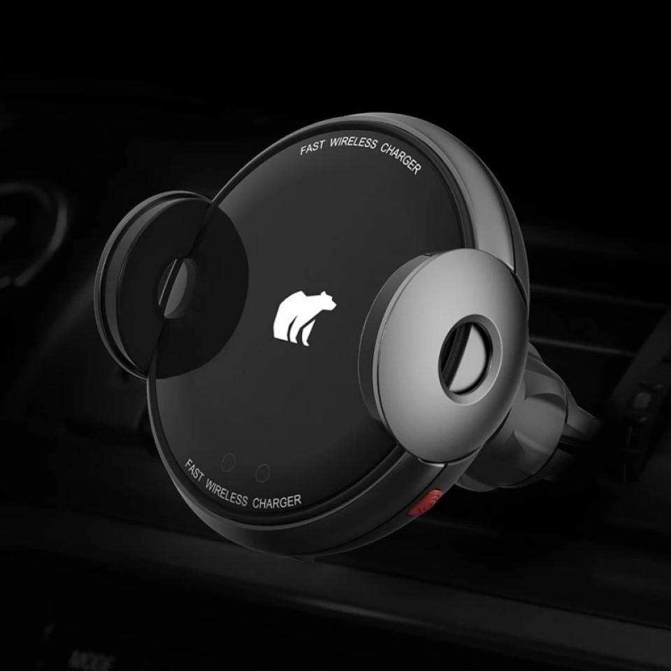 Автомобильное держатель с беспроводной зарядкой Xiaomi Shun Zao Electric Wireless Quick Car (VB1-W)