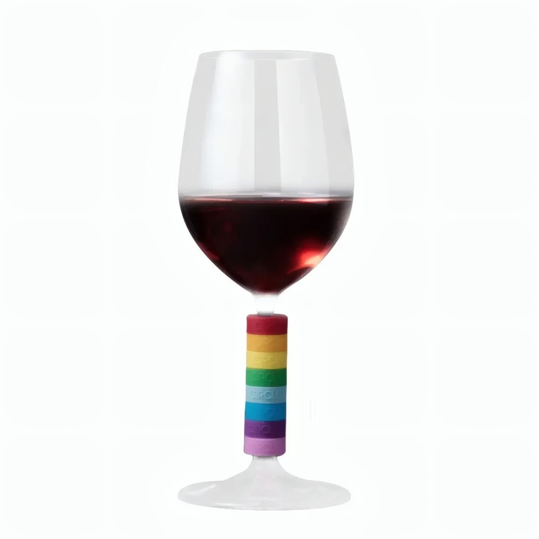 Цветные колечки для бокалов Xiaomi Circle Joy Wine Cup Identification Ring CJ-SBH01