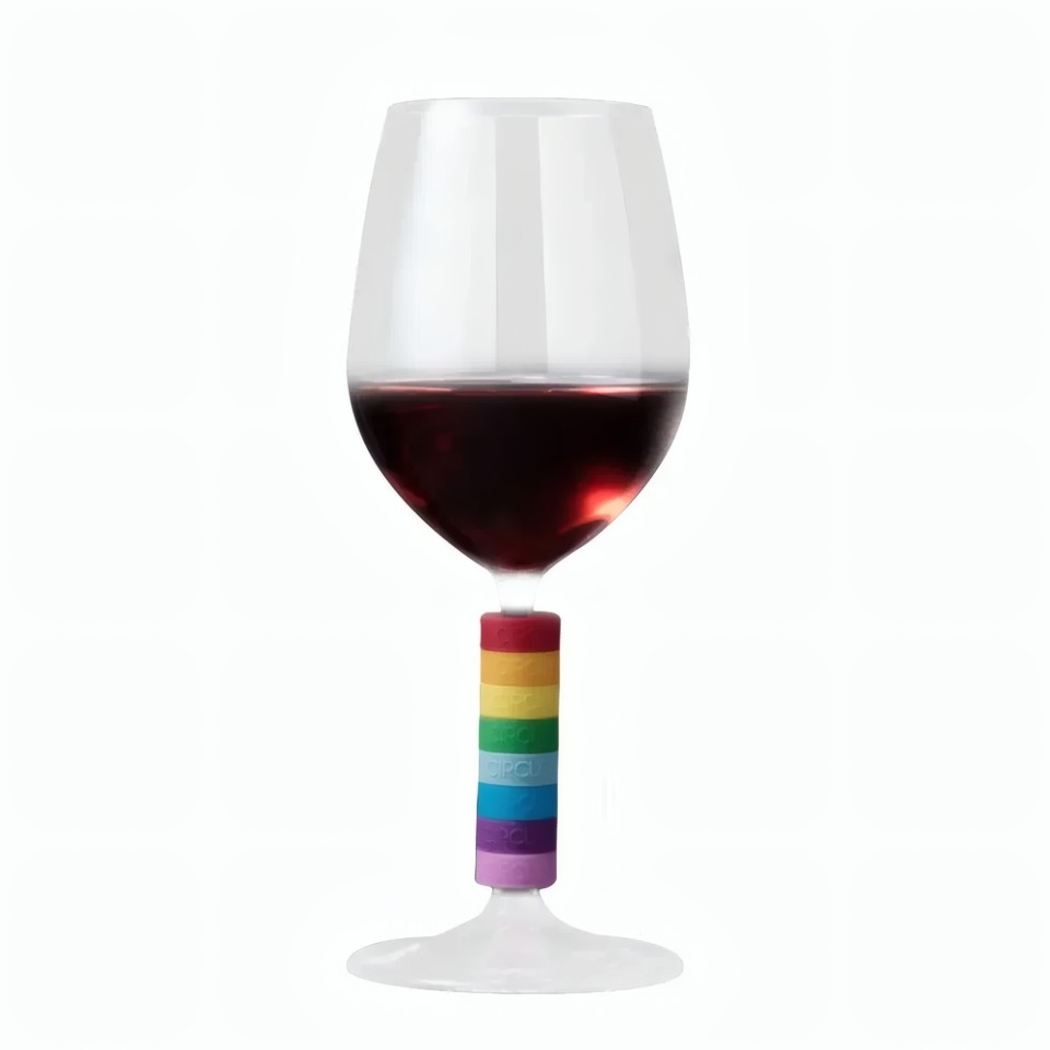 Цветные колечки для бокалов Xiaomi Circle Joy Wine Cup Identification Ring CJ-SBH01